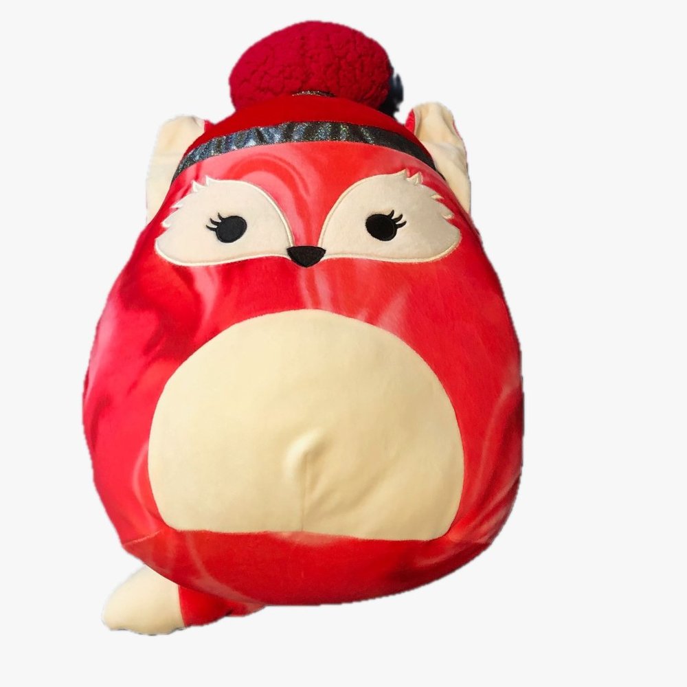 Squish Doos Squishmallows Kellytoy "Faylyn" Red Fox 16" 2022